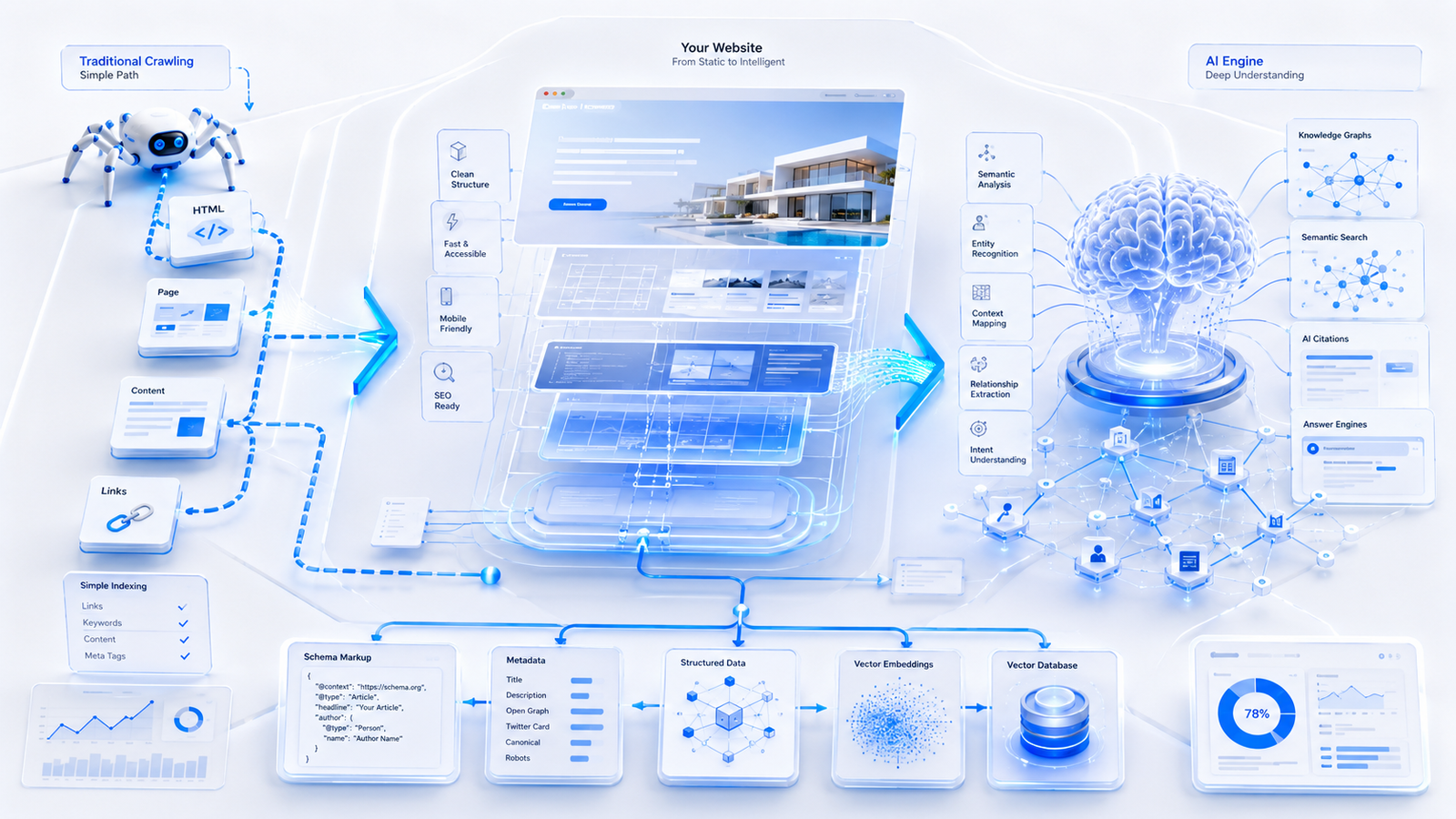 AI Doesn't Read Your Website Like Google Does