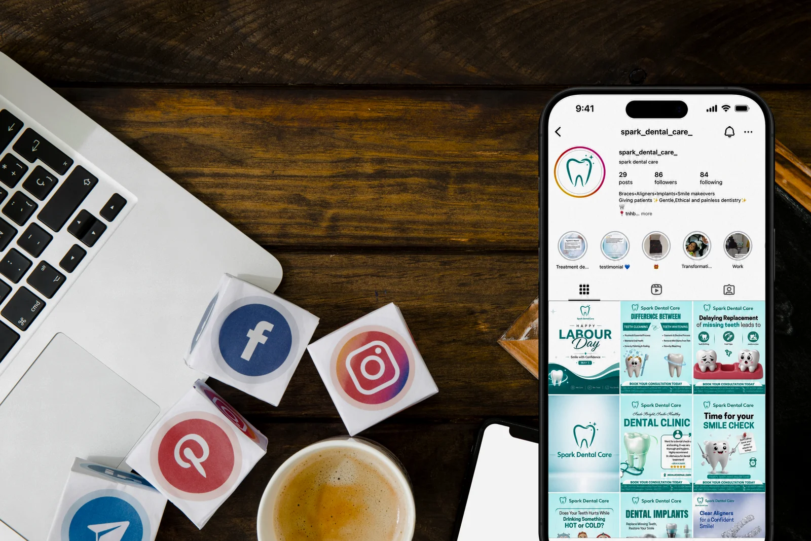 Spark Dental Care Social Media Management